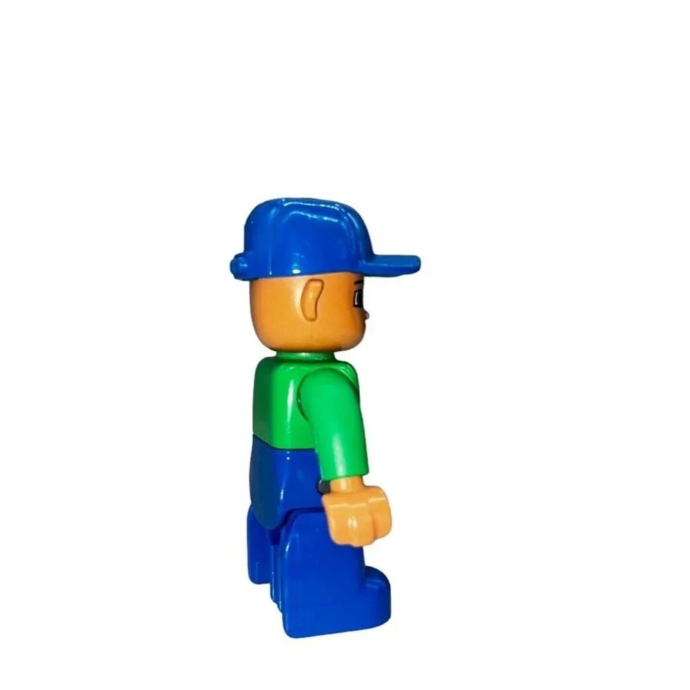 LEGO DUPLO Figures Lot of 2 Men Replacement People Construction‎ Worker